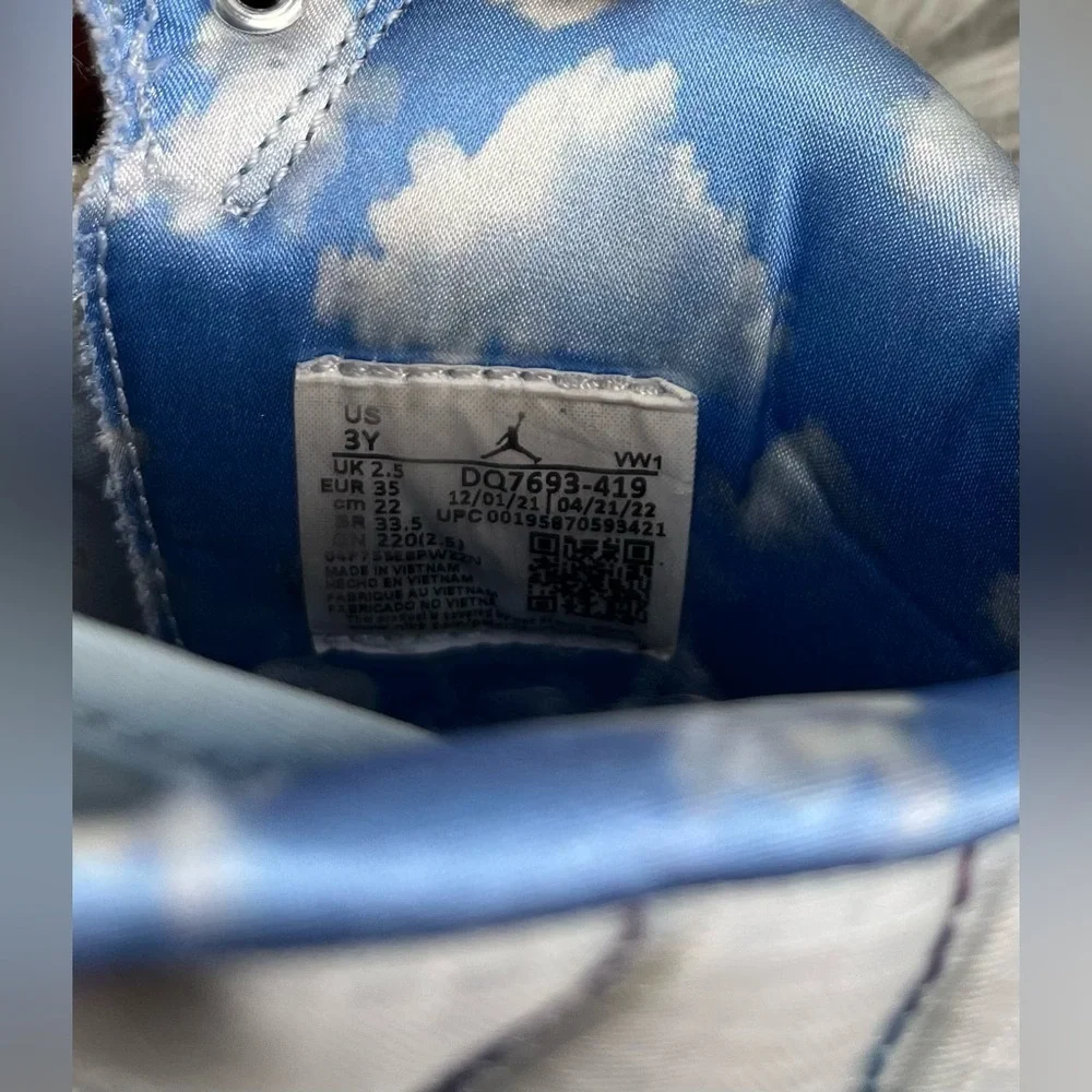 Jordan 2 J Balvin Kids Retro SP (PS) Celestine Blue Size 3Y DQ7693-419